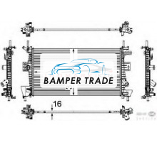 Радиатор FORD FOCUS C-MAX 1.6 10-