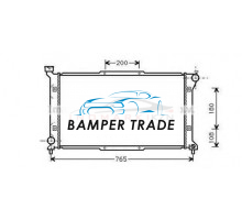 Радиатор SUBARU LEGACY 2.0 2.2 94-00 на Subaru Legacy II (1993–1999)