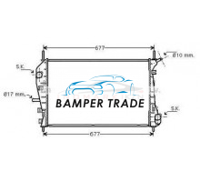 Радиатор FORD MONDEO 2.0TD 02-