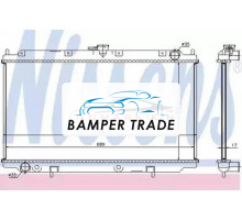Радиатор двигателя NISSENS 62927A на Nissan Primera II (P11) (1995–2000)