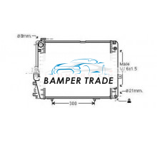 Радиатор MB W124 2.6 3.2 85-94