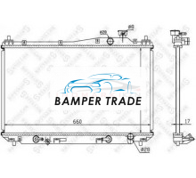 Радиатор охлаждение двигателя STELLOX 1025172SX на Honda Civic VII (2000–2003)