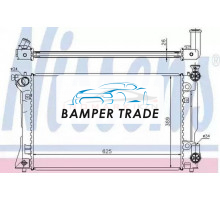 Радиатор двигателя NISSENS 64667A на Toyota Avensis II (2003–2006)