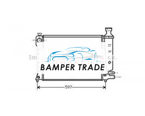 Заказать Радиатор PEUGEOT 605 2.0 90-100 в Казани