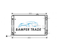 Радиатор AUDI A8 2.8 4.2 94-99