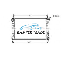 Радиатор FORD MONDEO 2.5 01- на FORD MONDEO 3 B4Y
