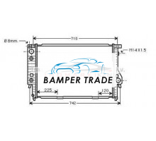Радиатор BMW E34 3.0 2.4TD 89-96
