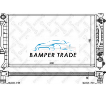 Радиатор охлаждение двигателя STELLOX 1025158SX на Audi A6 II (C5) (1997–2001)