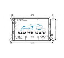 Радиатор AUDI A4 A5 A6 A7 2.7-3.0TDI 3.2FSI 07-