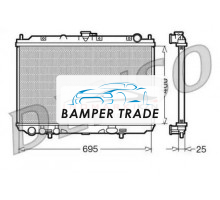 Радиатор охлаждение двигателя DENSO DRM46016
