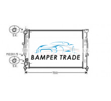 Радиатор AUDI A4 1.6-2.3 1.9TD M T 97-05