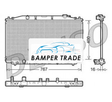 Радиатор Honda Accord VIII (2007–2011) DENSO DRM40025