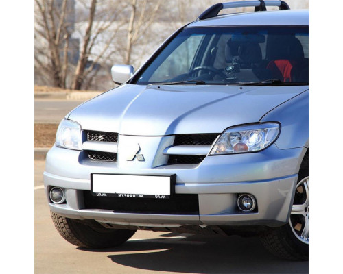 Купить Бампер передний в цвет кузова Mitsubishi Outlander 1 (2002-2006) в Казани