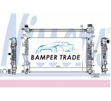 Радиатор двигателя NISSENS 67156A