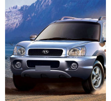 Бампер передний в цвет кузова Hyundai Santa Fe 1 (2000-2012)