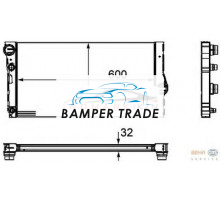 Радиатор BMW F01 F07 F10 F11 2.0D 3.0D 08-