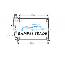 Радиатор FIAT BRAVO 1.6 95-