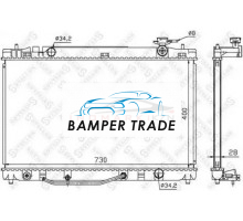 Радиатор охлаждение двигателя STELLOX 1026332SX на Toyota Camry VI (XV40) (2006–2009)