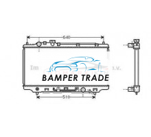 Радиатор MAZDA 323 1.5-1.8 94-99