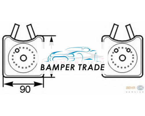 Заказать Радиатор масляный VAG A4 A6 OCTAVIA G4 BORA 1.6-2.8 -07 в Казани