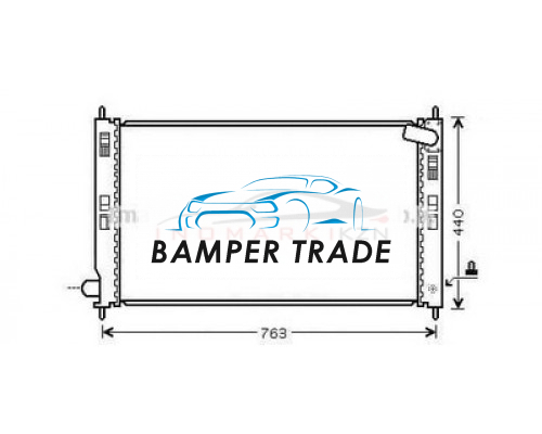 Заказать Радиатор MITSUBISHI LANCER 1.5-2.0 08- в Казани