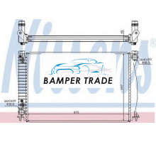 Радиатор AUDI A6 4.2FSI 04-