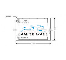 Радиатор BMW E60 E61 E63-E66 3.0-6.0 01-