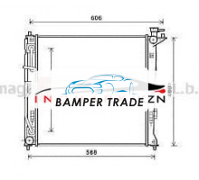 Радиатор HYUNDAI ix35 KIA SPORTEGE 2.0D A T 10-