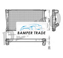 Радиатор BMW E81 E87 E90 F25 2.0-3.0 2.0D-3.0D 05-