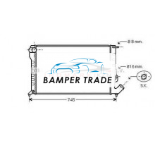 Радиатор CITROEN BERLINGO 1.9 D 00-