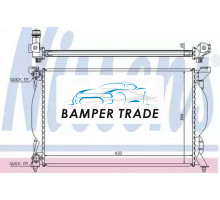 Радиатор двигателя NISSENS 60304A