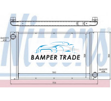 Радиатор BMW E60 E61 E63 E64 2.0D-3.5D 03-10