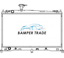 Радиатор охлаждение двигателя LUZAR LRC251FA на Mazda 6 II (GH) (2007–2009)