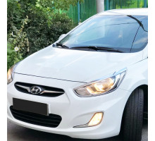 Капот в цвет кузова Hyundai Solaris (2011-2014)