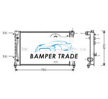 Радиатор AUDI A6 3.7 4.2 98-06