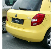 Бампер задний в цвет кузова Skoda Fabia 2 (2007-2014)