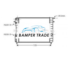 Радиатор OPEL OMEGA B 2.0-3.0 94-01 на OPEL OMEGA B