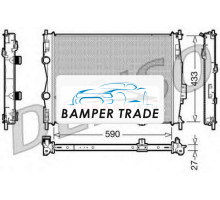 Радиатор NISSAN QASHQAI 2.0 A T 07-