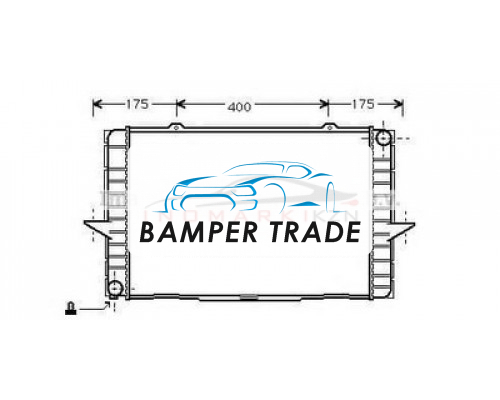 Купить Радиатор VOLVO 850 2.0-2.5 2.5TD 91-01 в Казани