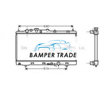 Радиатор MAZDA 323 1.5-1.9 98-05
