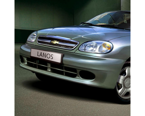 Заказать Бампер передний в цвет кузова Chevrolet Lanos (2002-2009) в Казани