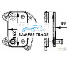 Радиатор масляный MB W203 W211 W639 SPRINTER 2.2D 2.7D 00-