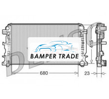 Радиатор VW CRAFTER MB SPRINTER 2.2D 3.5D M T -A C 06-