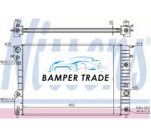 Радиатор двигателя NISSENS 63072A на Opel Omega B (1994–1999)