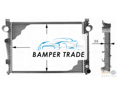 Купить Радиатор MB W220 2.8 3.2 98-05 в Казани