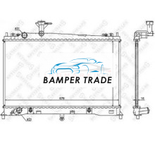 Радиатор охлаждение двигателя STELLOX 1025851SX на Mazda 6 I (GG) (2002–2005)