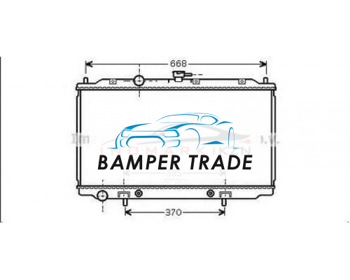Заказать Радиатор NISSAN ALMERA PRIMERA 1.5-1.8 A T 00- в Казани