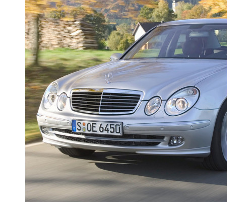 Заказать Бампер передний в цвет кузова Mercedes E-Class W211 (2002-2006) с омывателем в Казани