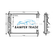 Радиатор OPEL ANTARA CHEVROLET CAPTIVA 2.4 3.0 3.2 A T 06-