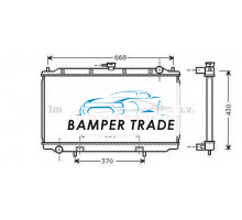 Радиатор NISSAN PRIMERA 2.0D 96-03